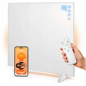 GRZEJNIK NA PODCZERWIEŃ IR 360W WIFI PILOT PANEL DOTYKOWY NÓŻKI Super ECO