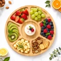 patera do przekąsek z antypoślizgową podstawą