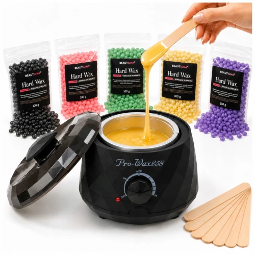 Zestaw PODGRZEWACZ DO WOSKU + WOSK TWARDY 500g