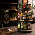 Nowoczesny stojak kuchenny w stylu loft