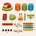 Zestaw gry ruchowej Biedronka 3w1