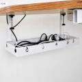 Organizer pod biurko na listwę zasilającą