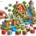 zestaw klocków Pixele z 6 figurkami