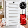 biały grzejnik 425 W z termostatem 5–40°C
